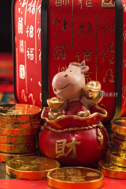 Spring Festival materials for the Year of the Ox
